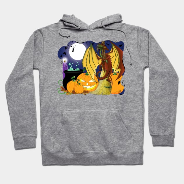 Samhain Dragon Hoodie by tigressdragon